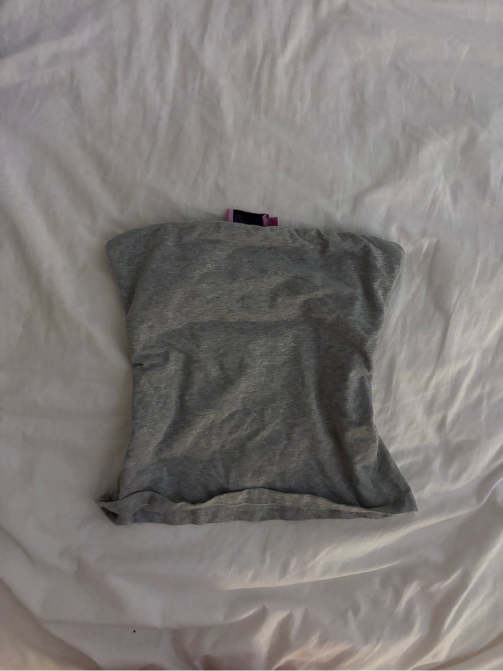 Edikted Grey Strapless Tube Top